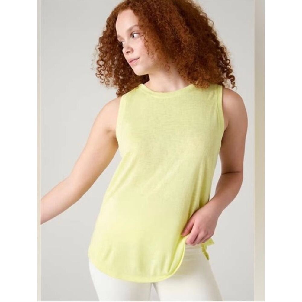 Athleta Breezy Tank Women's XS Yellow